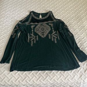 INC International Concepts Long Sleeve Top